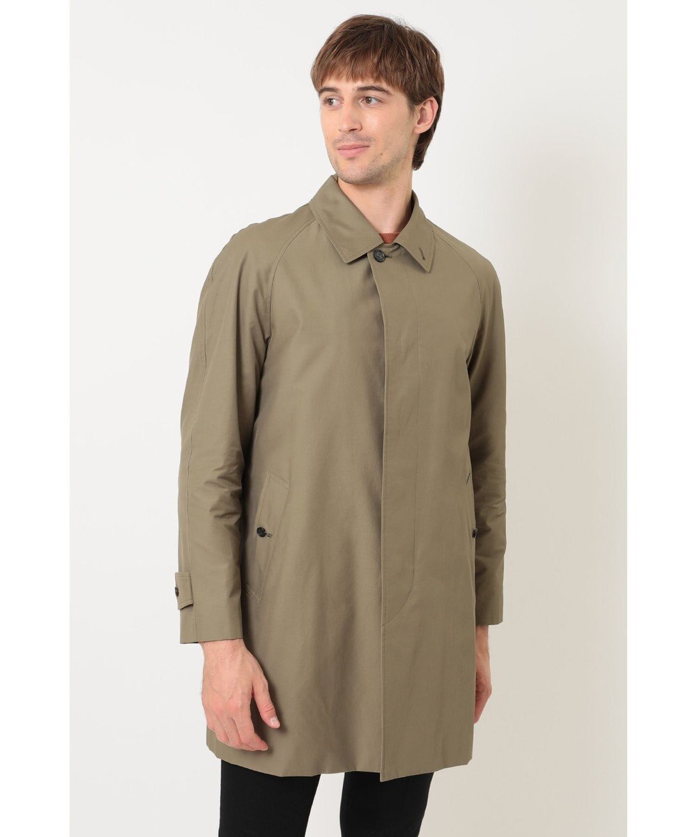 DAKS コットンナイロンツイルステンカラーコート 