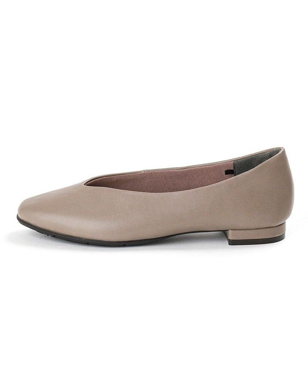 AcureZ Vカットフラットパンプス「母趾にやさしい美パンプス」 