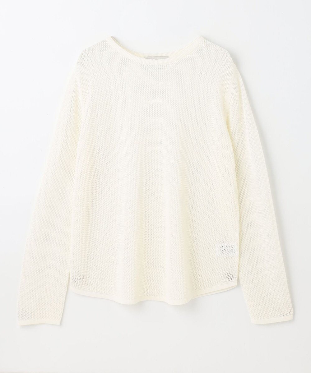 ANY 【アンチピリング】メッシュニットプルオーバー 