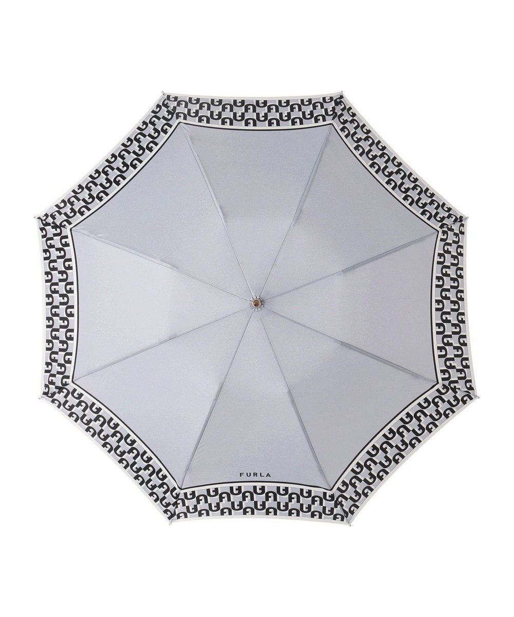 MOONBAT FURLA 折りたたみ傘 アーチロゴ 