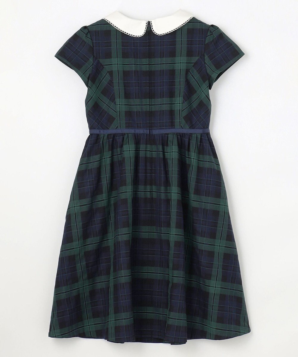 組曲 KIDS 【150-170㎝】クラシックチェック ワンピース 