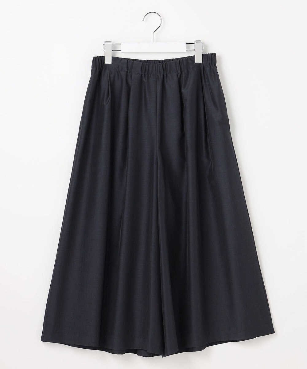J.PRESS LADIES L エアリースパンボイル ガウチョ パンツ 