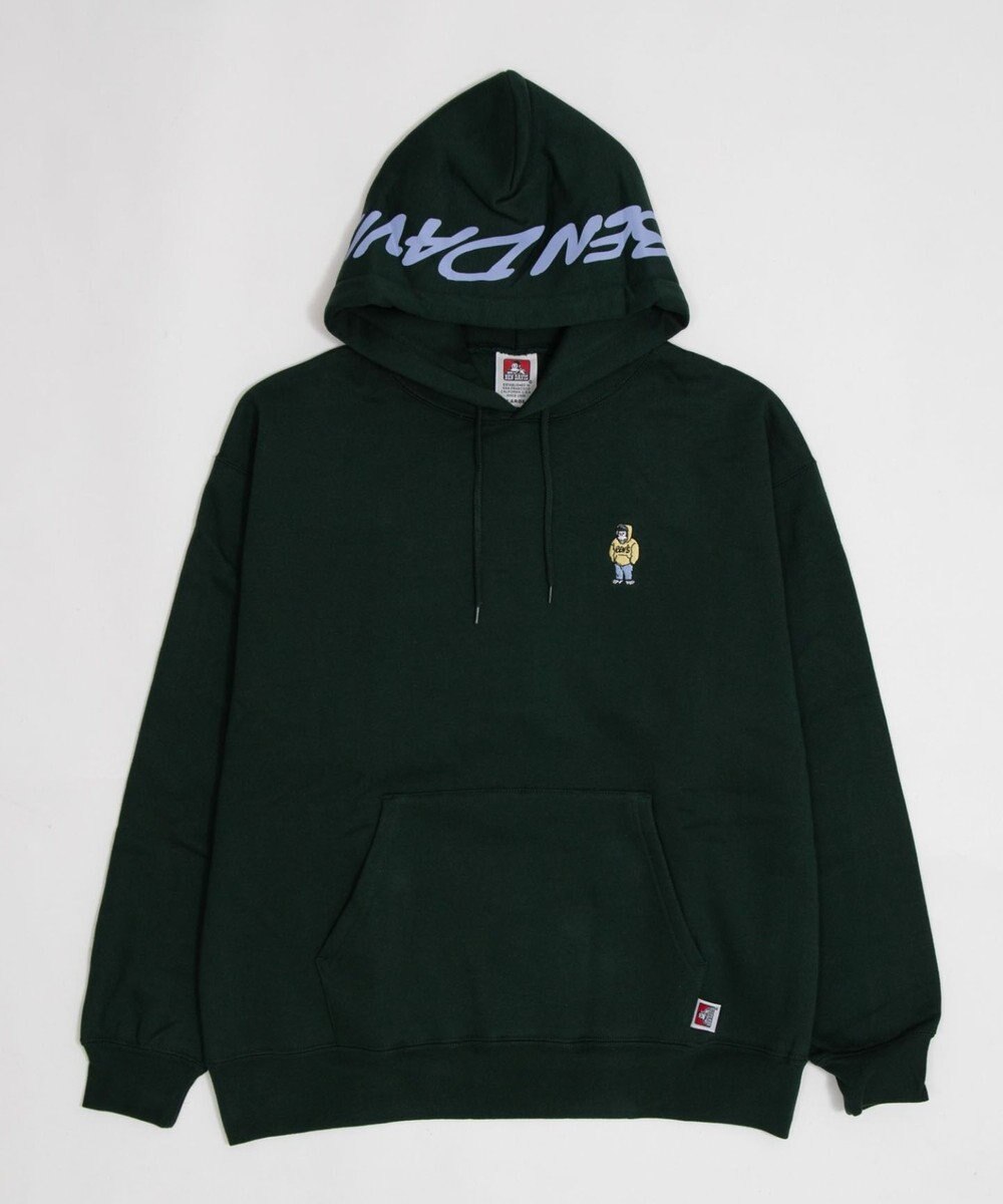 WEGO BENDAVISグラフィックプルパーカー 