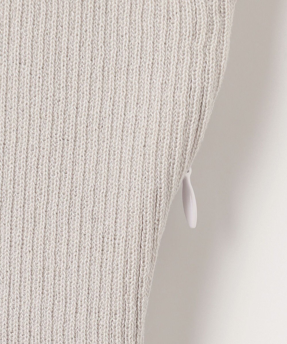 ANY SIS 【洗える】フラワープリントドッキングニット ワンピース 