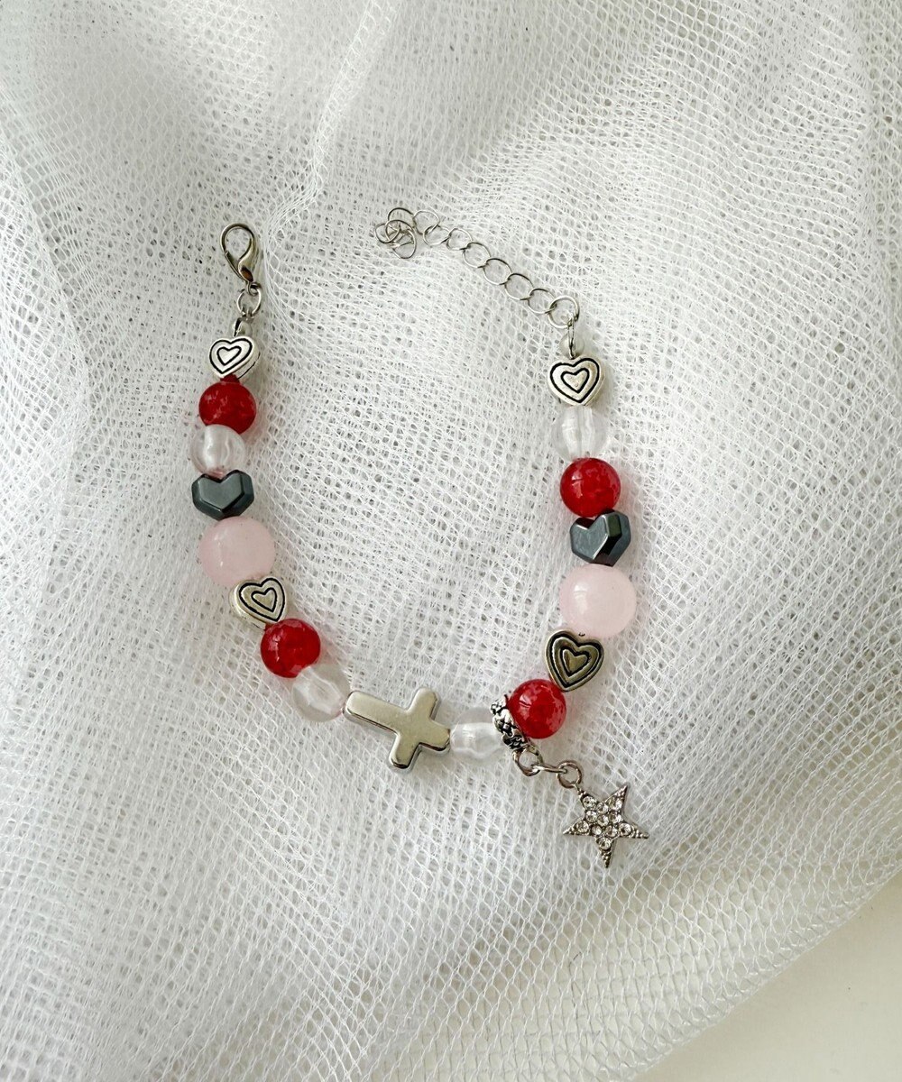 WEGO Lビーズチャームブレス 