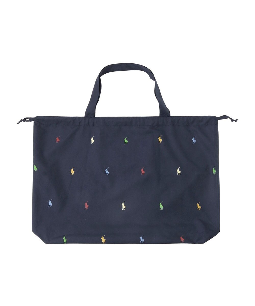 MOONBAT POLO RALPH LAUREN(ポロ ラルフローレン)  【C-zeroはっ水】ポケッタブルレインバッグ ポロポニーカラードット 