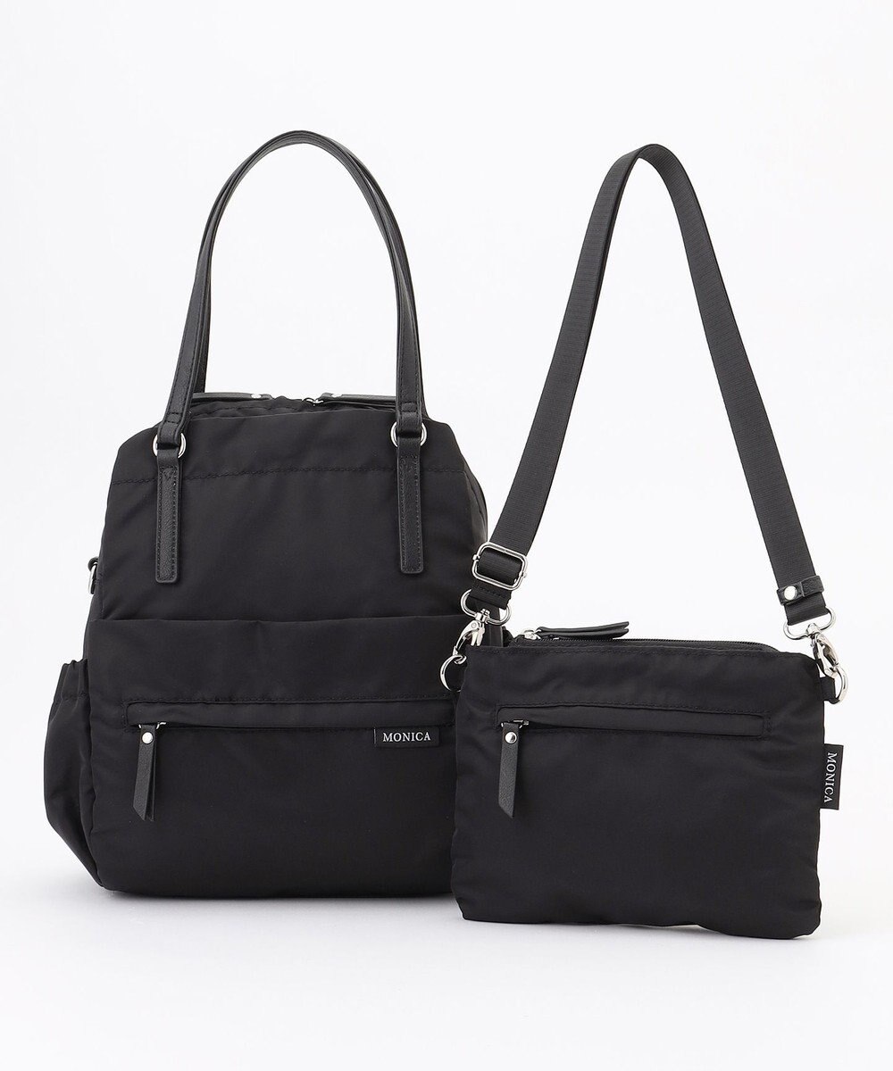 LA BAGAGERIE 【MONICA】ポーチ付き4WAYリュックサック 