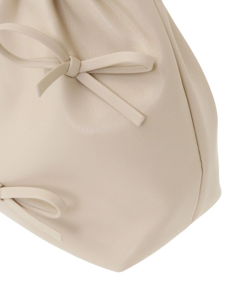 Green Parks ・ＱＵＯＮ　リボンチェーン巾着 