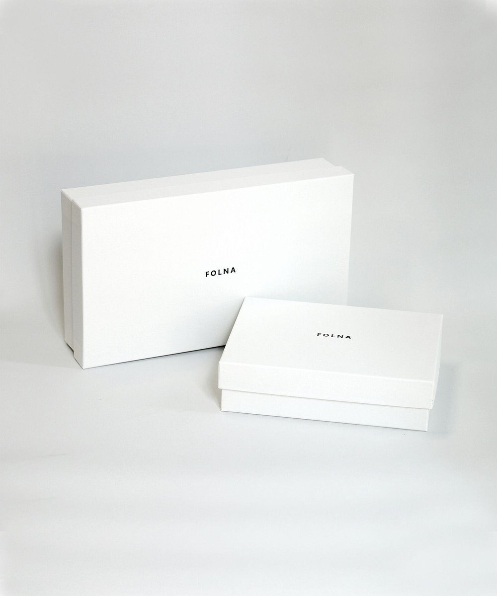 FOLNA RD ソフトレザーロング 天溝がま口 財布 