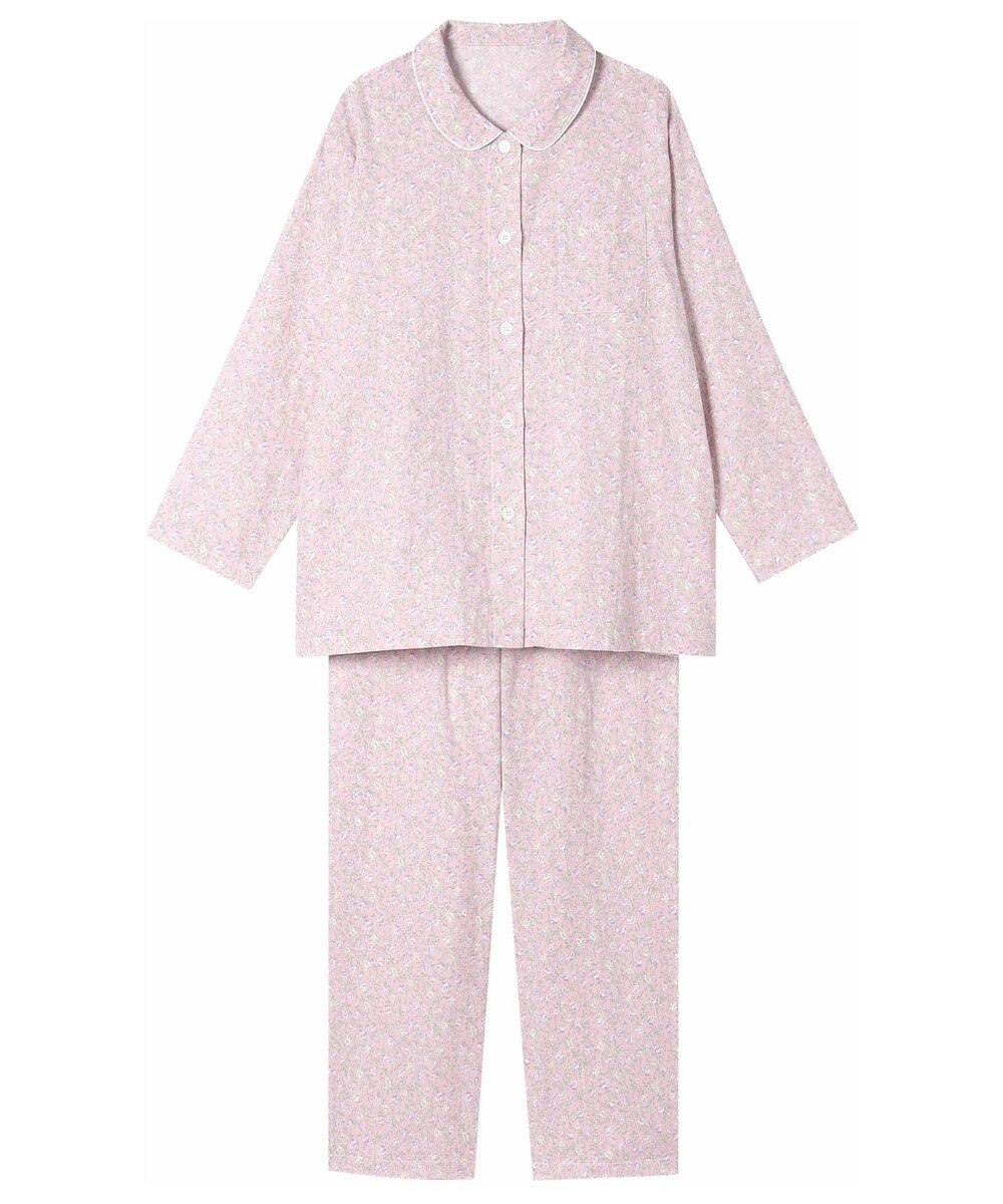 Wing パジャマ 長袖 長ズボン 綿100%(本体) 二重ガーゼ素材 レディース EP7043 ウイング／ワコール 