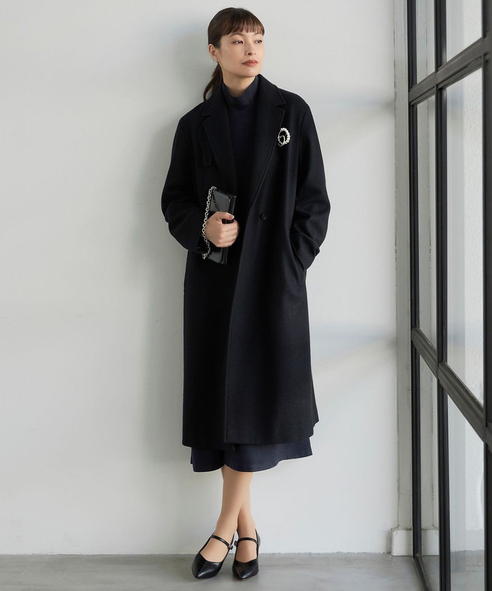 ICB パールバックル ポインテッドパンプス 