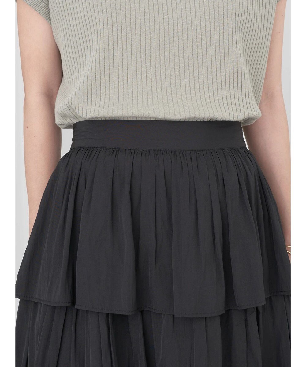 earth music&ecology フリルティアードスカート 