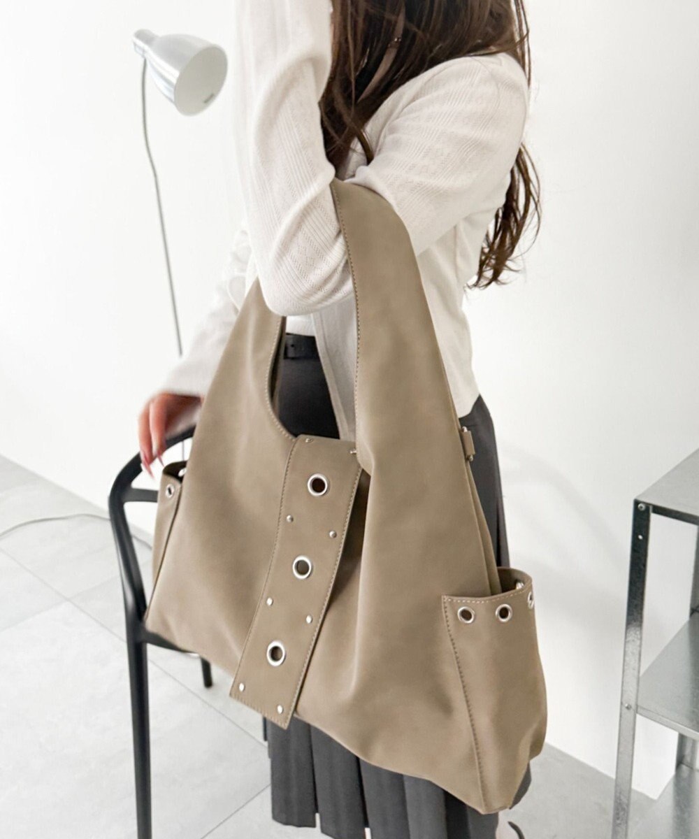 WEGO ハトメデザインワンハンドルトート 