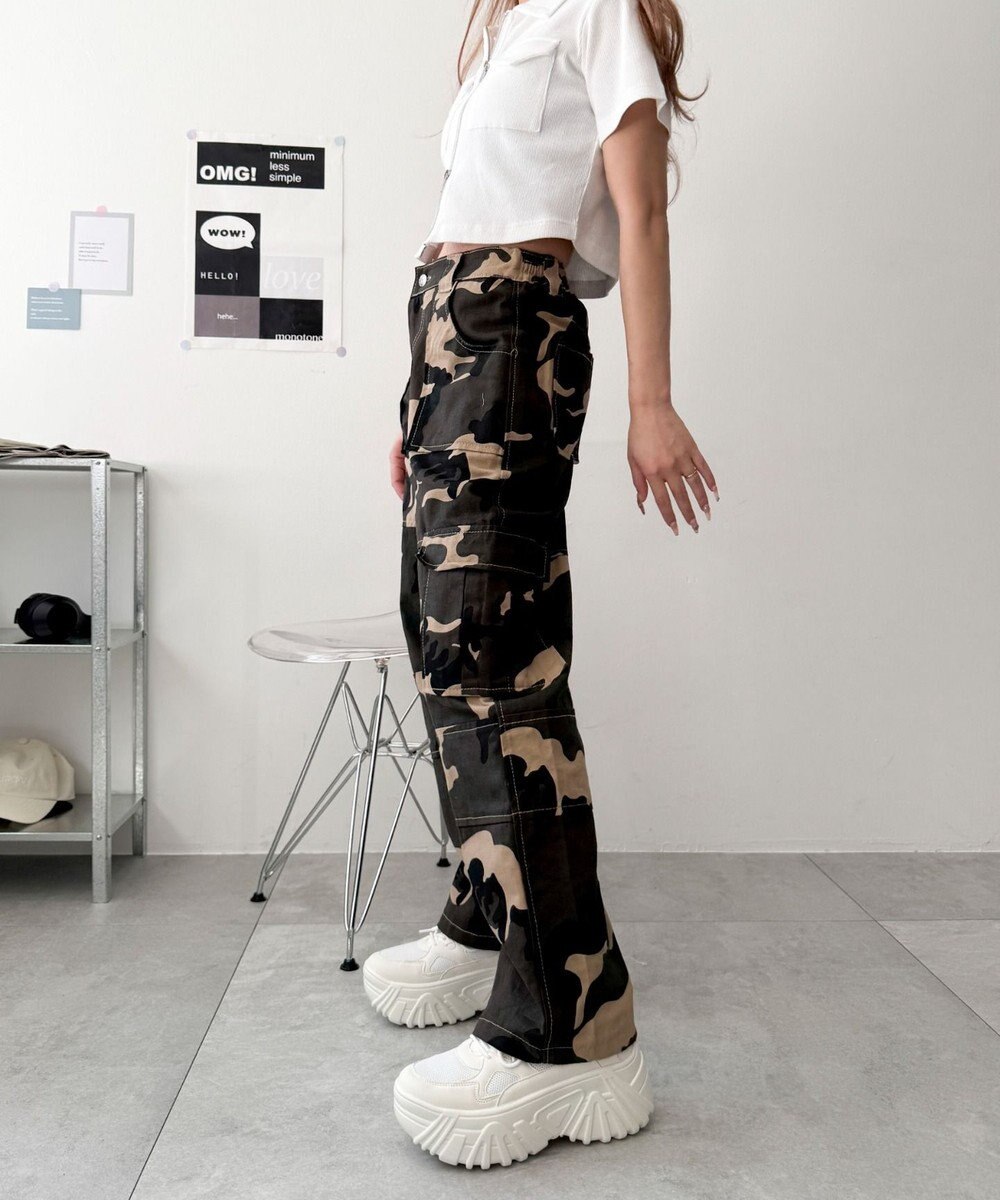 WEGO 【SMLサイズ展開】ボリュームスニーカー 