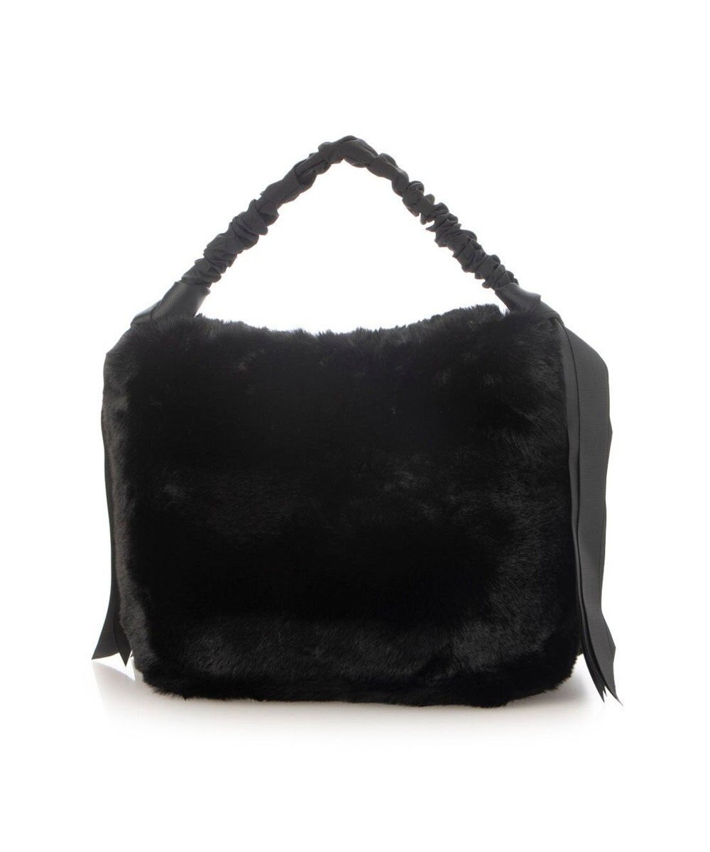 UNBILLION カシュカシュ cachecache / 下がりグログランワンハンドルエコファートート 