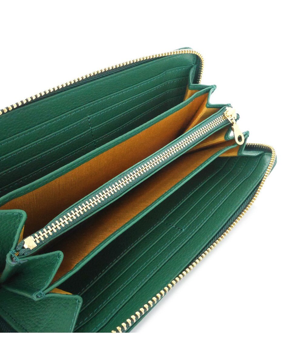 IBIZA MUNDO　牛革　ラウンドファスナー長財布 