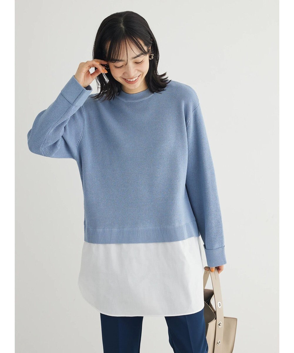 Green Parks ニットドッキングチュニック 