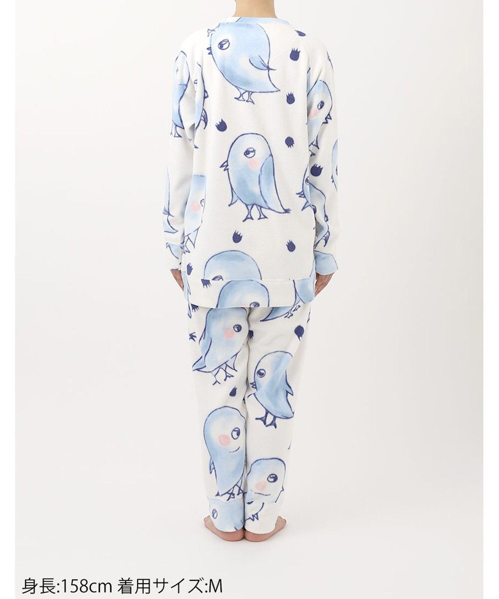 tsumori chisato SLEEP ツモリチサト パジャマ 長袖 長ズボン ルームウェア マイクロフリース素材 あたたかい 上下セット 冬 tsumori chisato SLEEP UDW441 /ワコール 