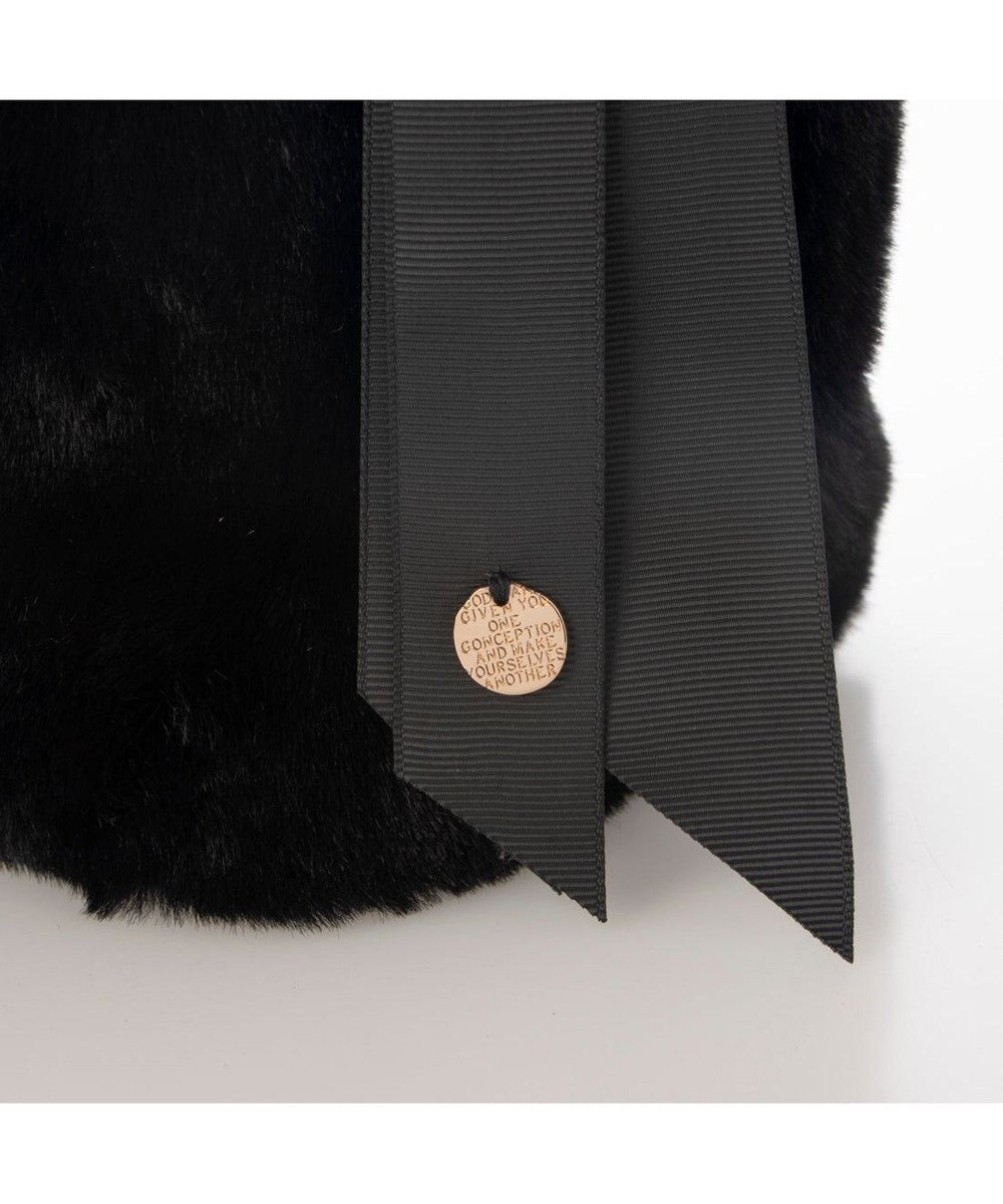 UNBILLION カシュカシュ cachecache / 下がりグログランワンハンドルエコファートート 