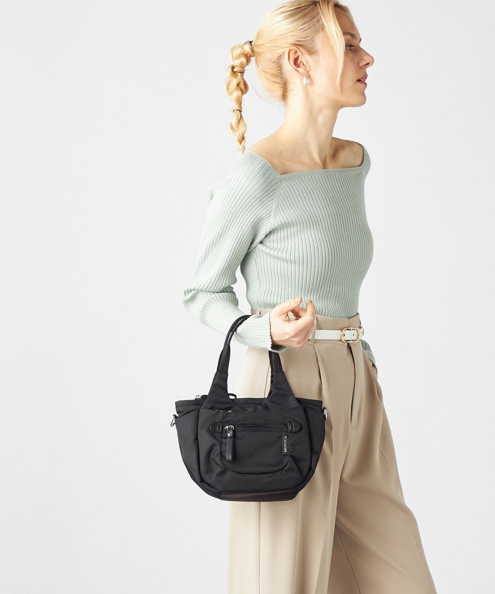 LA BAGAGERIE 【MONICA】ラウンド2WAYミニトートバッグ 