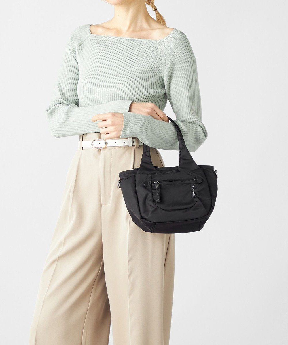 LA BAGAGERIE 【MONICA】ラウンド2WAYミニトートバッグ 