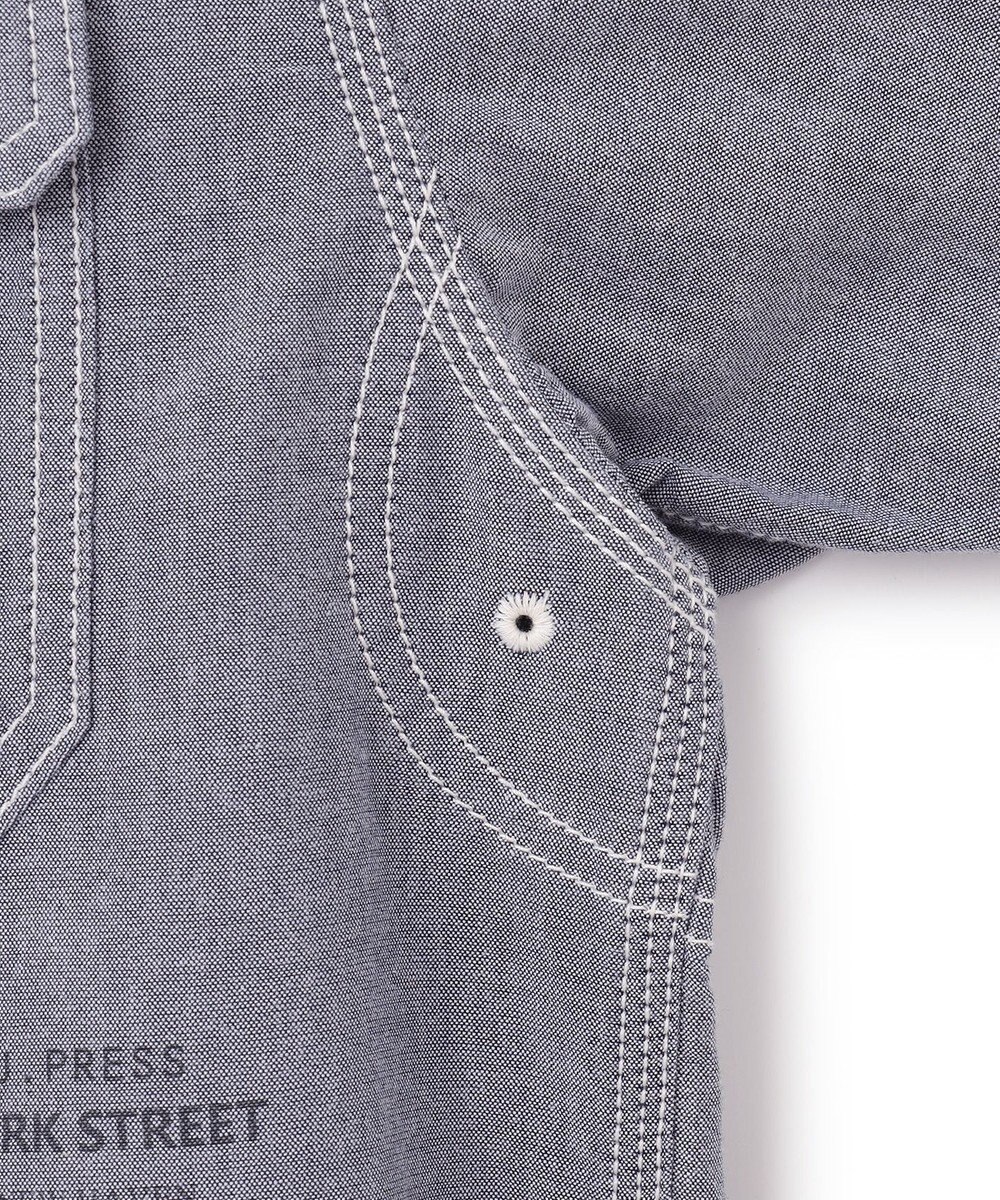 J.PRESS YORK STREET 【UNISEX】シャンブレーワークシャツ 