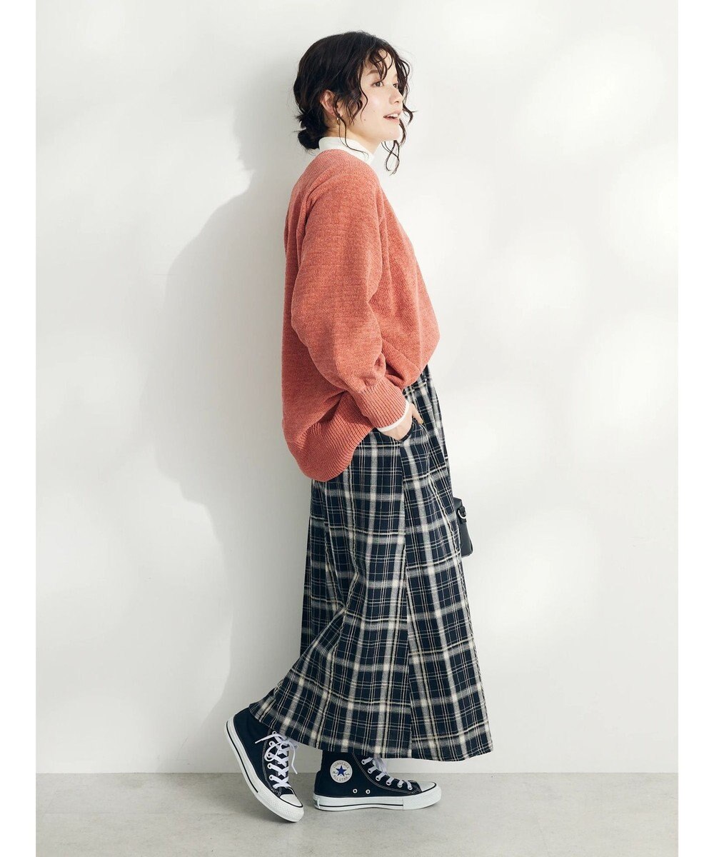 CRAFT STANDARD BOUTIQUE 洗えるコードモールＶネックプルオーバー 