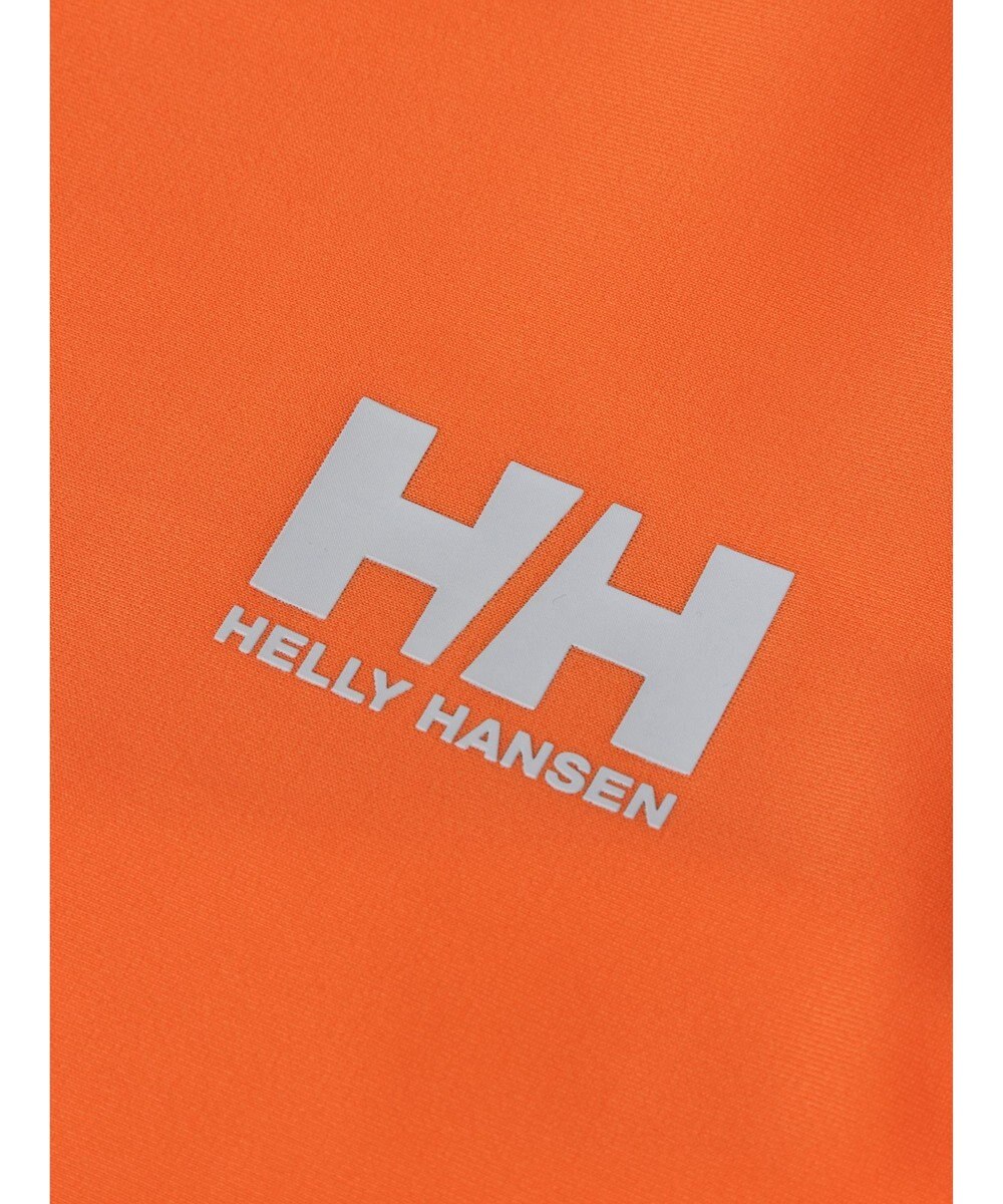 HELLY HANSEN 【キッズ・吸湿速乾・UVカット・耐海水・耐塩素・記名ラベル付】ロングスリーブフラッシュカラーラッシュガード 