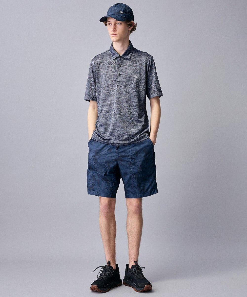 JOSEPH ABBOUD MOUNTAIN 【ストレッチ/軽量/ECO撥水】エンボスストレッチ ショーツ 