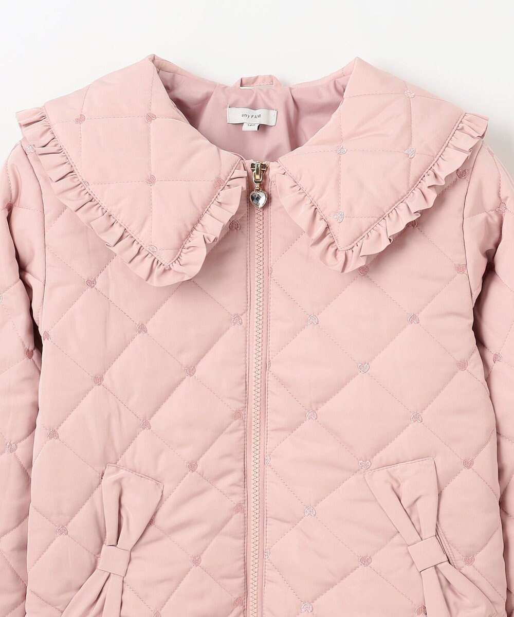 ANY KIDS ハートキルティングブルゾン 