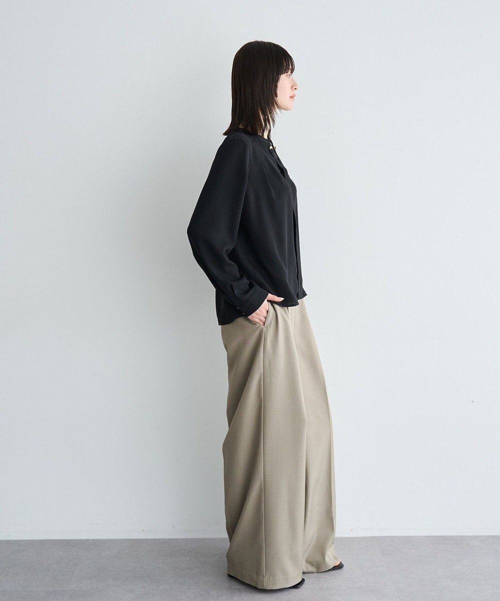 YECCA VECCA タックワイドパンツ 