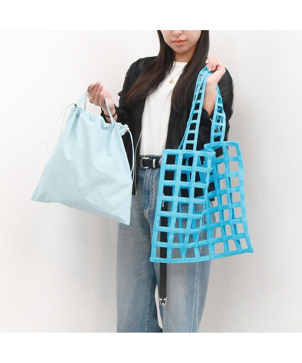 UNBILLION 【テレビ ドラマ着用アイテム】カシュカシュ cachecache / インナー巾着付ラティストート 