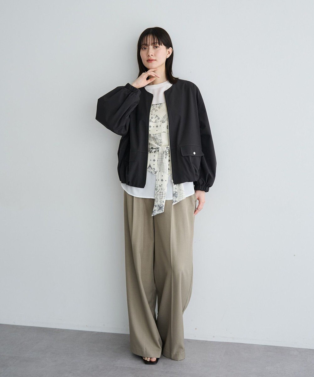 YECCA VECCA タックワイドパンツ 