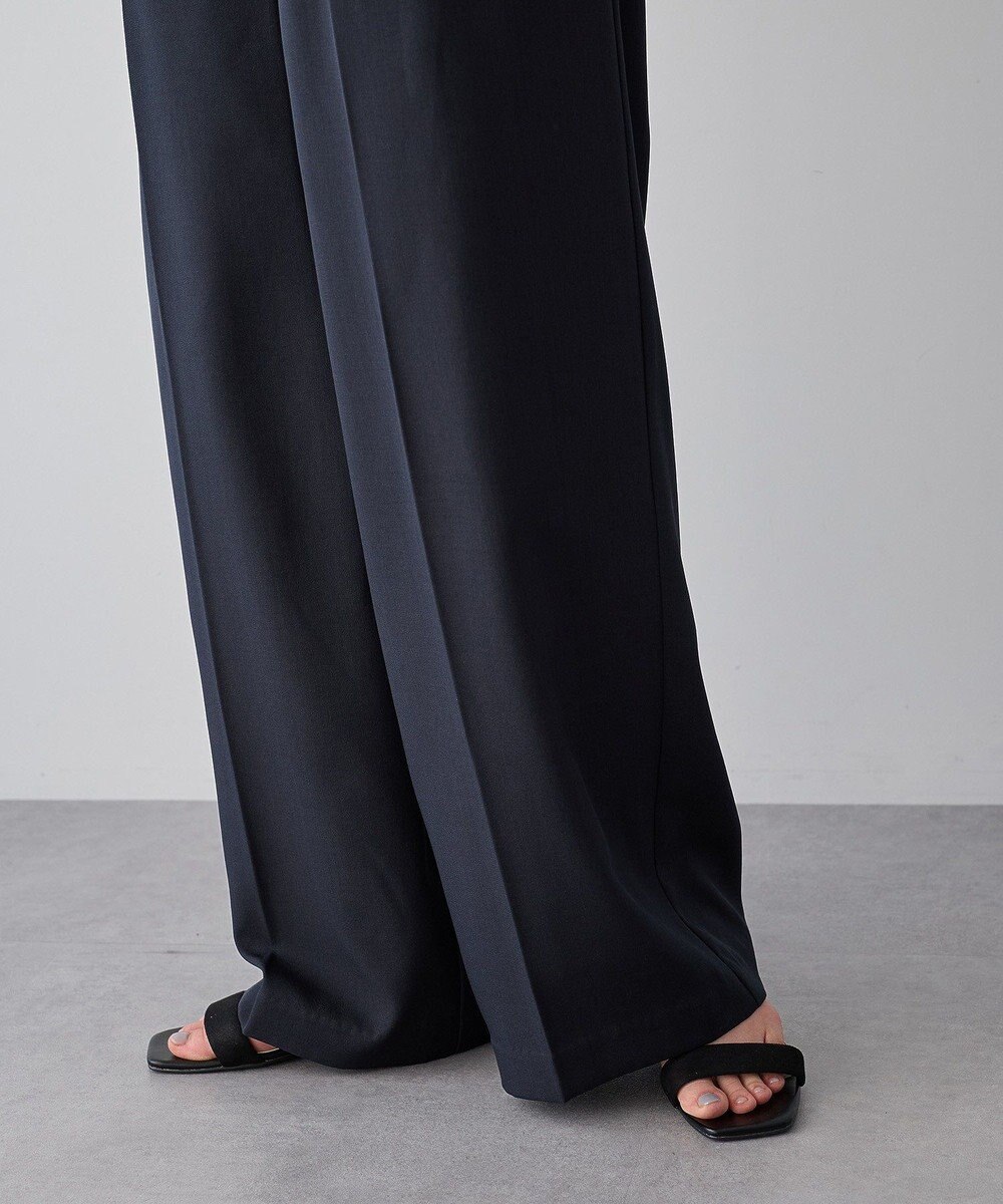 YECCA VECCA タックワイドパンツ 