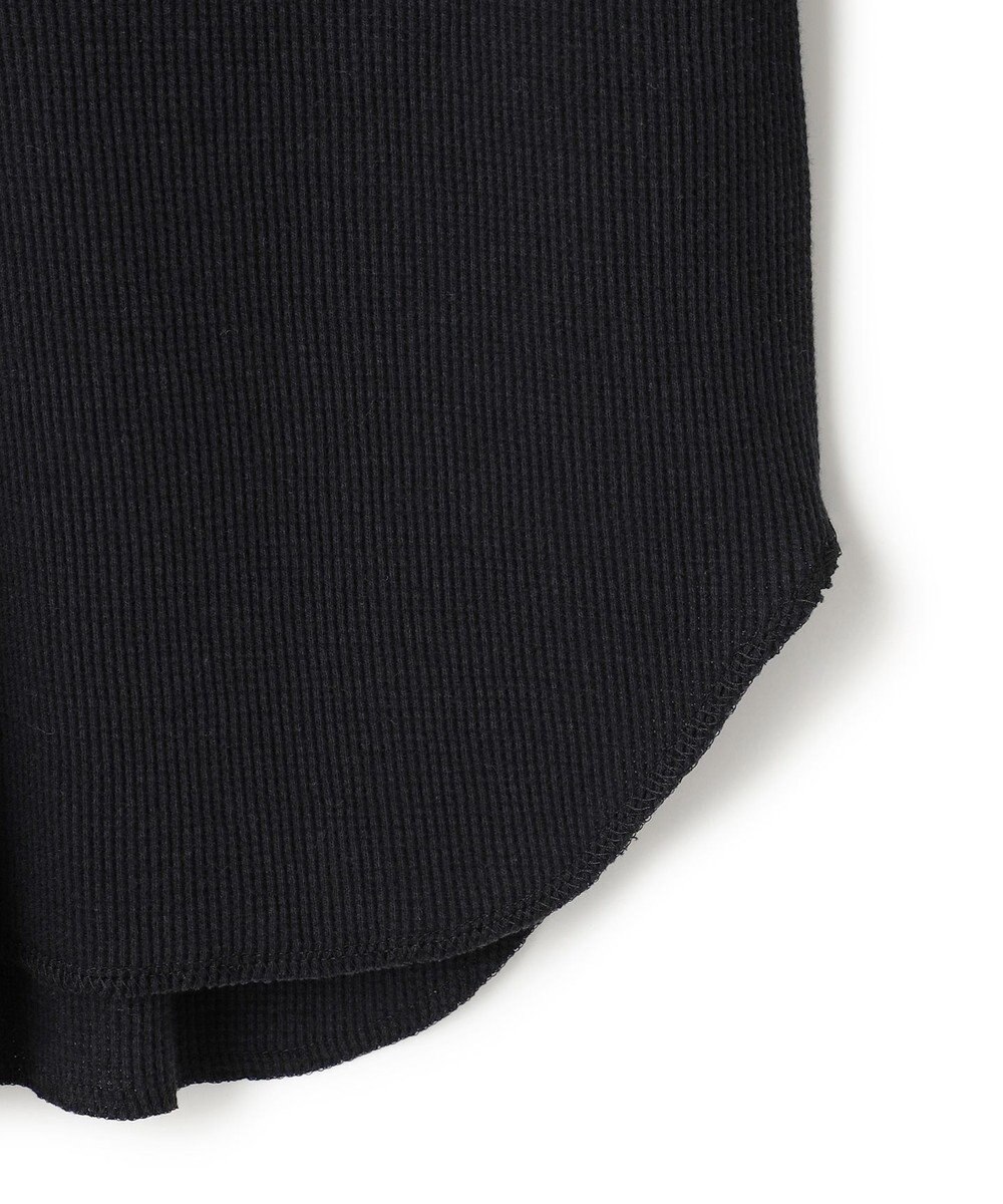 BEIGE， 【洗える】GLOBE / コットンリブ前後2WAYカットソー 