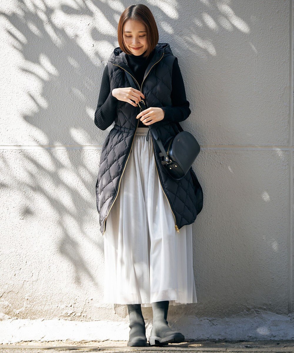 UNFILO L チュールスカート 