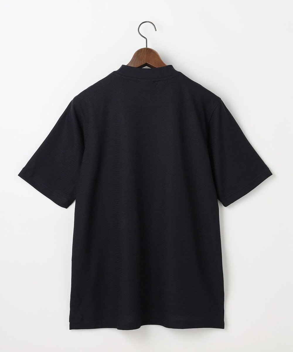 JOSEPH ABBOUD 【オリジナルジャージ生地/サラリ清涼/上質感】コンパクトブロックリンクス ドレス Ｔシャツ 