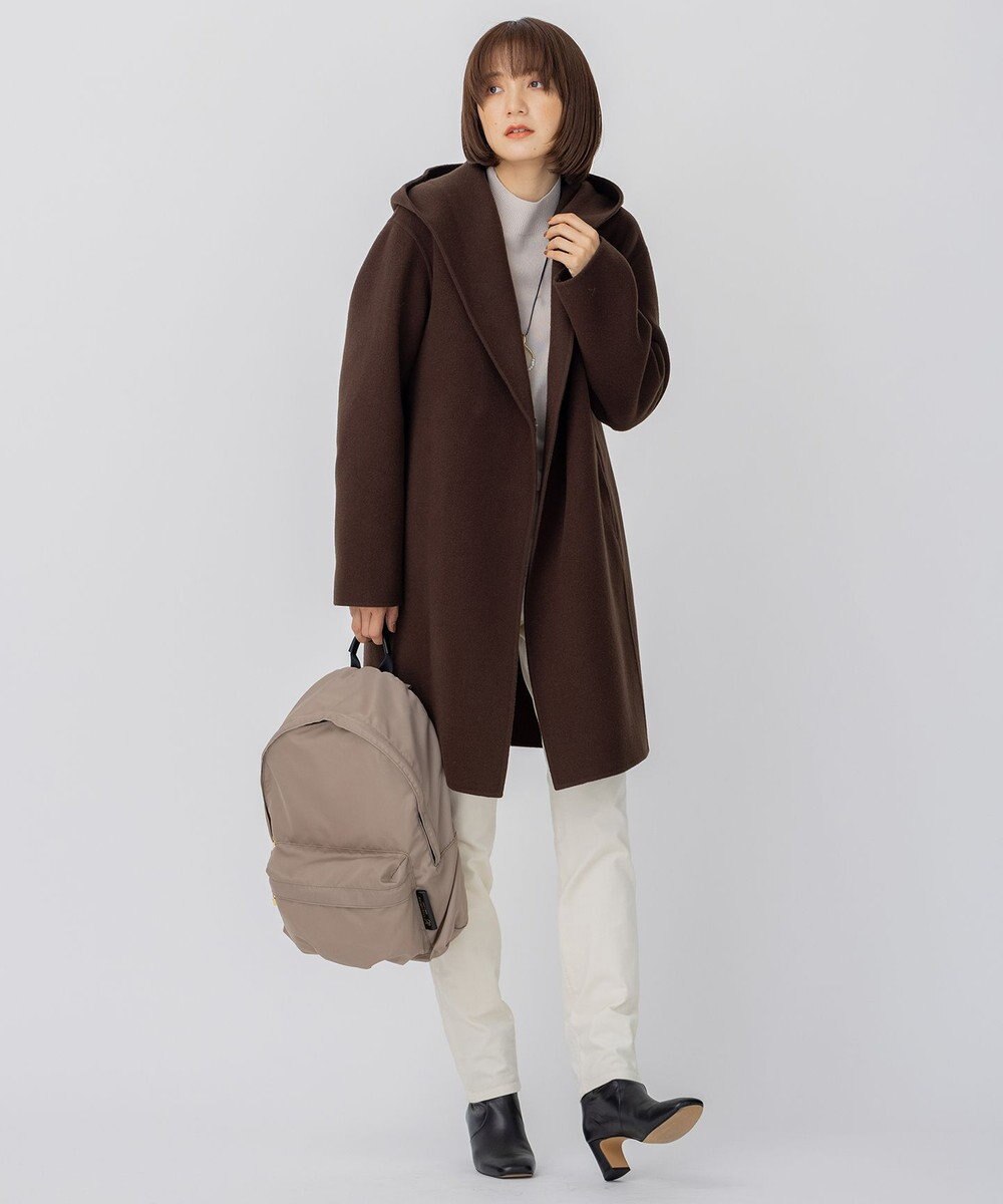 23区 【洗える】23区DENIM ベルベットストレッチ スキニーパンツ 