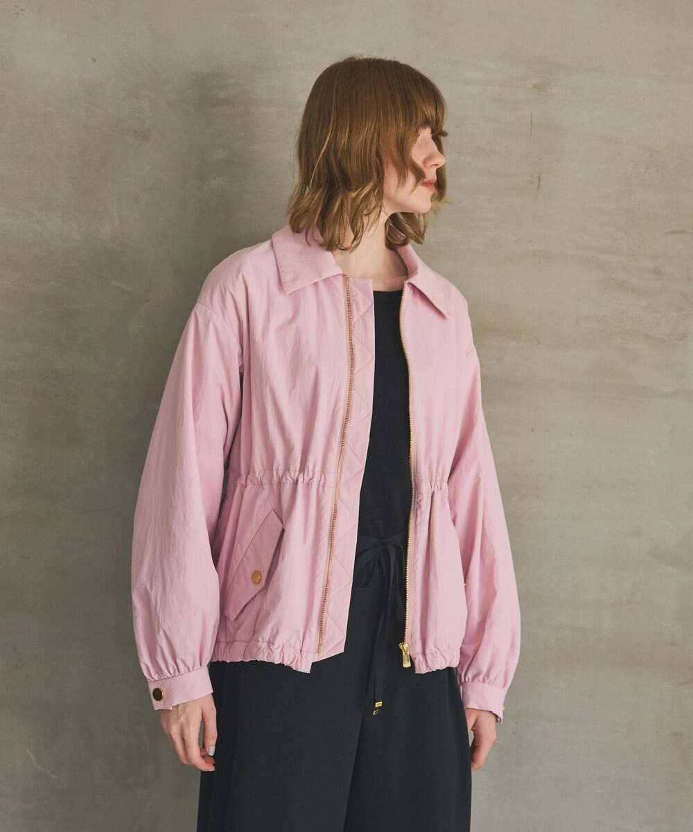 GRACE CONTINENTAL ナイロンパディングブルゾン 