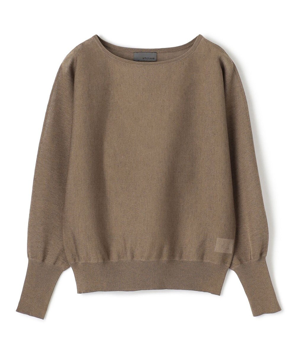 uncrave シアーニット ドルマントップス 