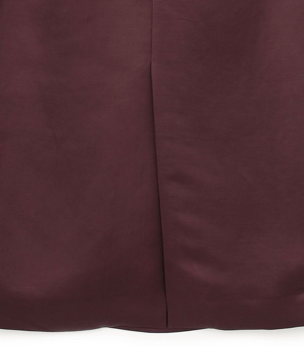 BEIGE， CASSITER / リネンブレンド サテンスカート 