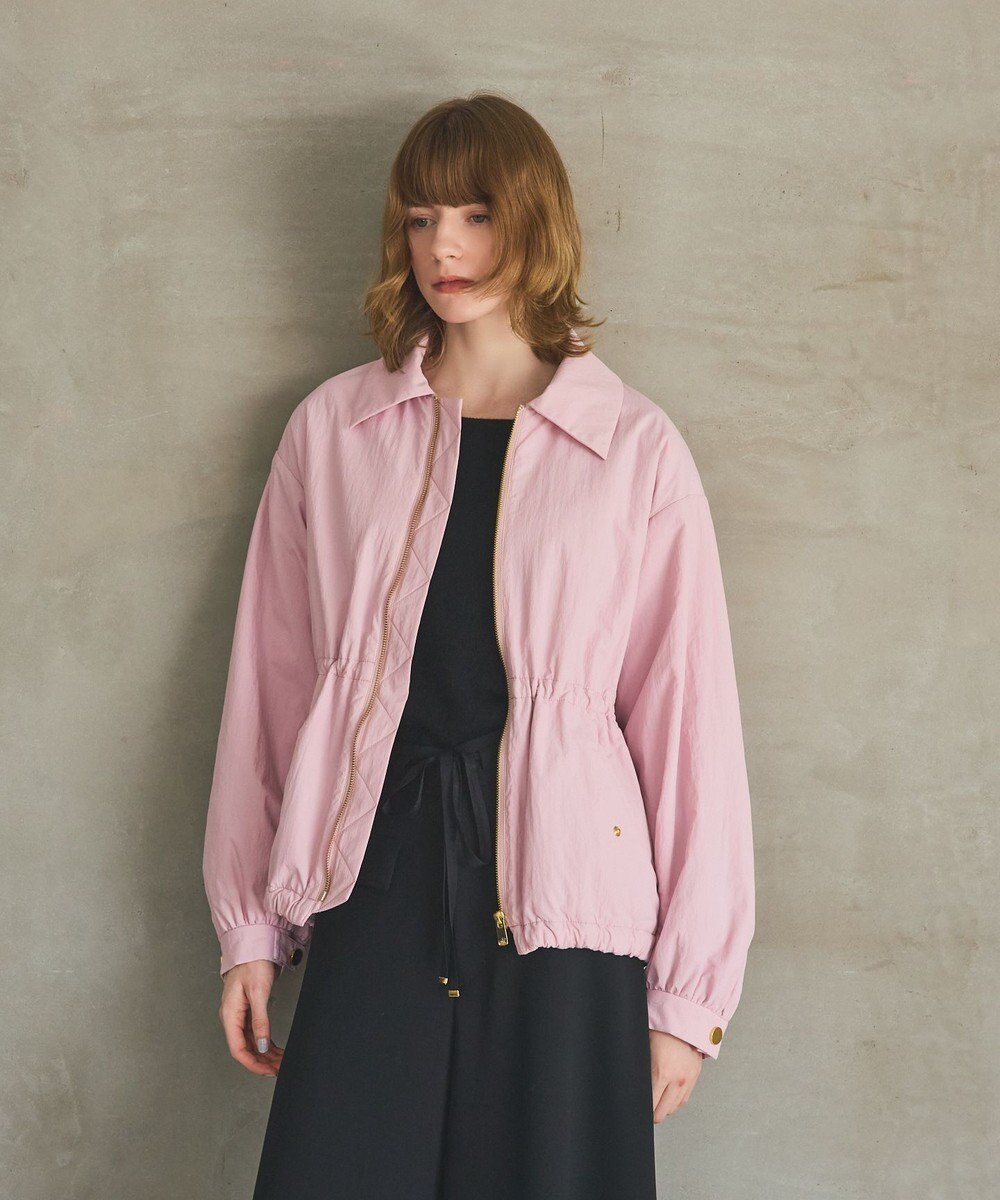 GRACE CONTINENTAL ナイロンパディングブルゾン 