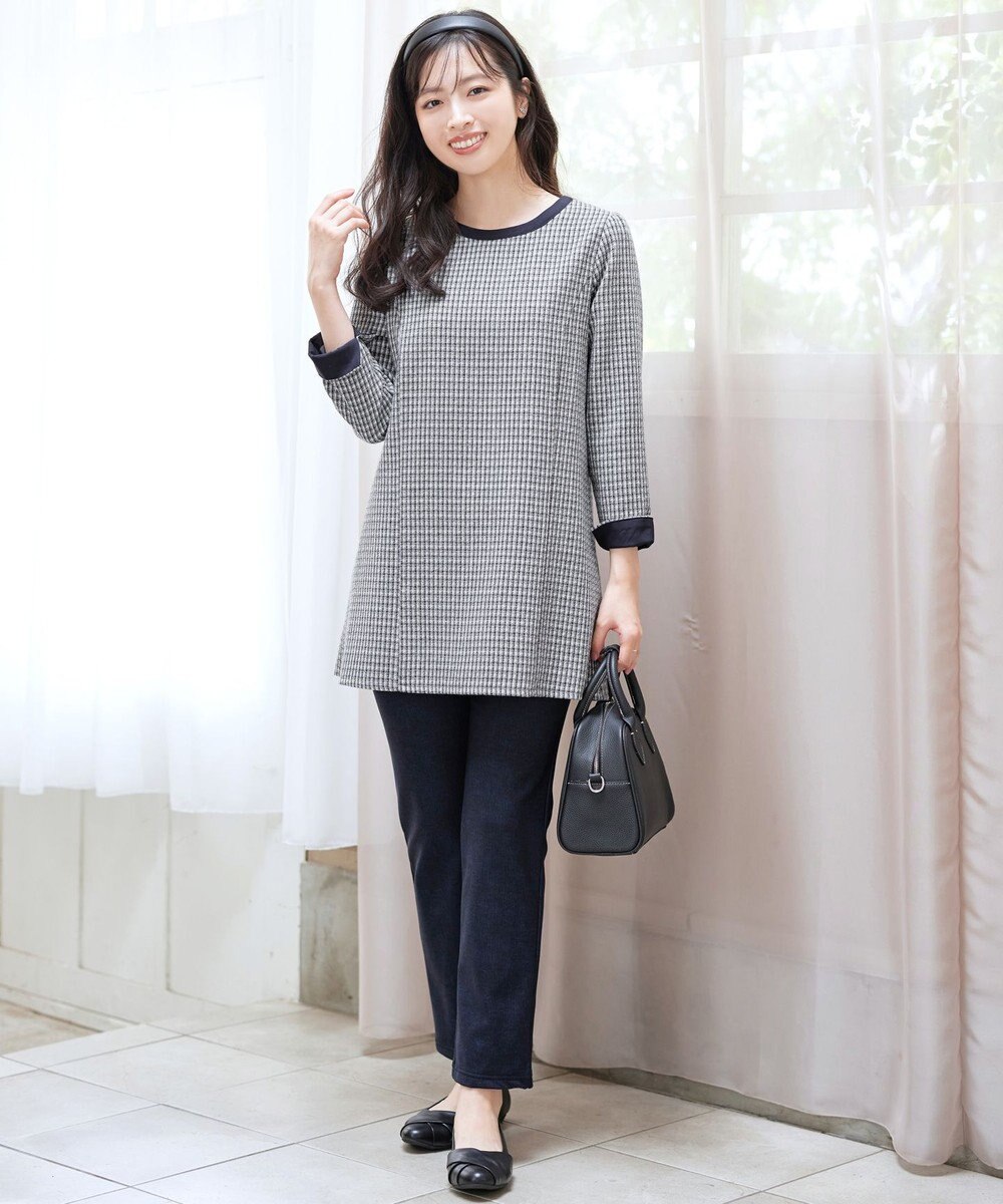 Tiaclasse 【洗える】ツイードチュニック 