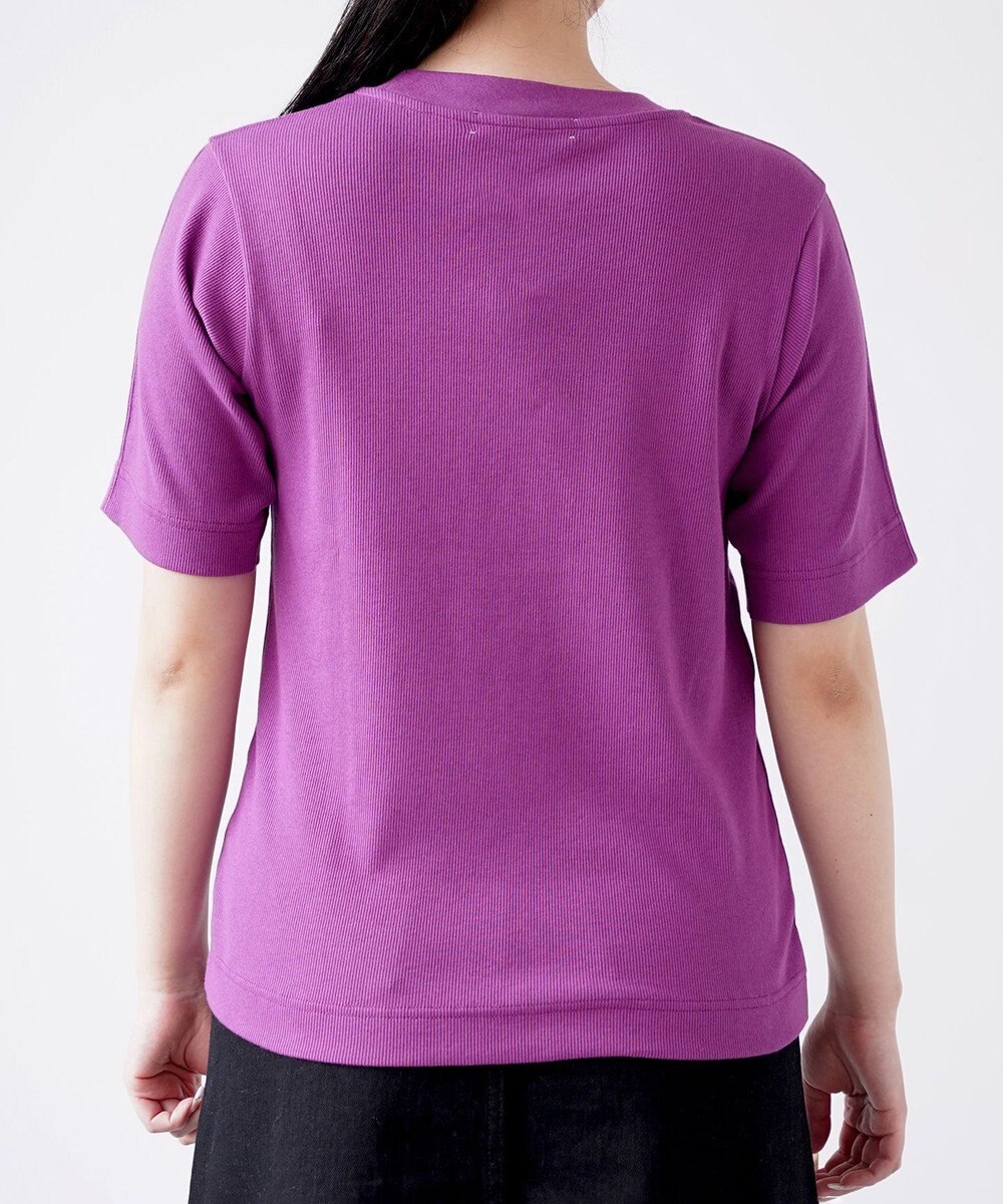 HAAG スマイルコットン BACK RIB T-SHIRTS Tシャツ 