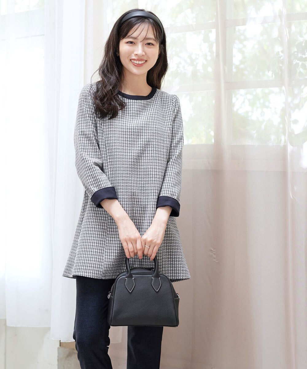 Tiaclasse 【洗える】ツイードチュニック 