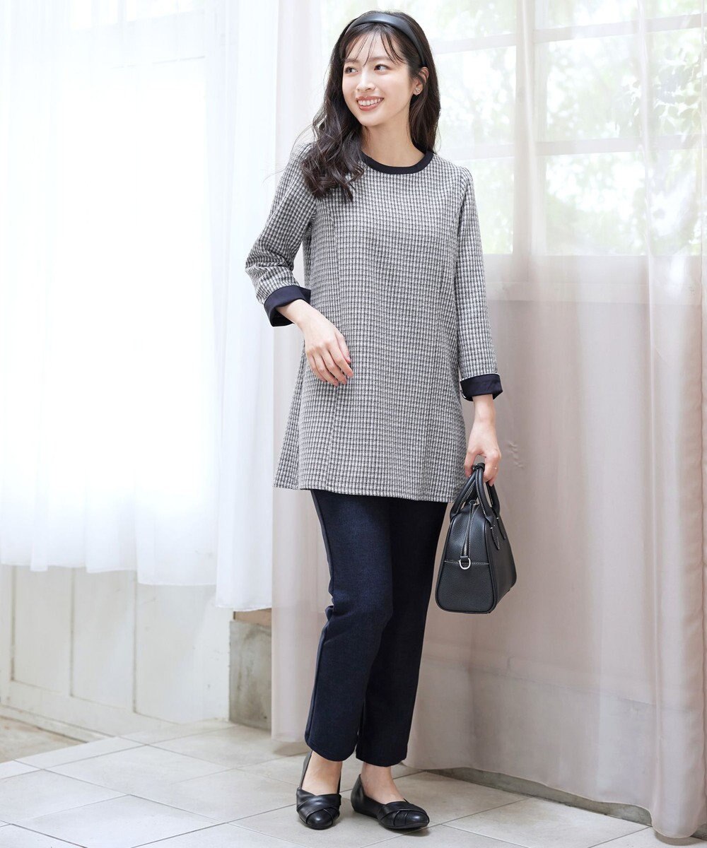 Tiaclasse 【洗える】ツイードチュニック 