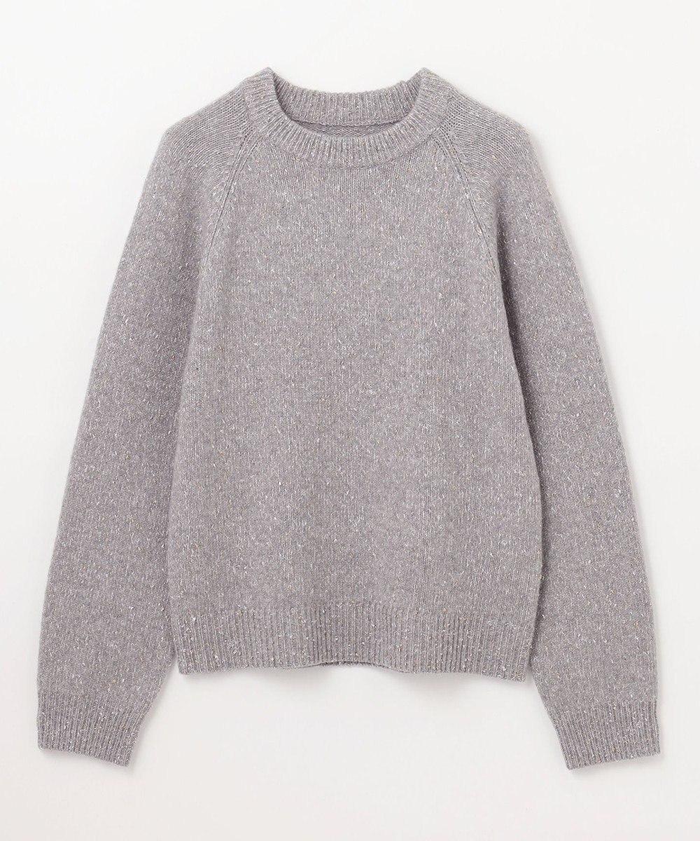 GRACE CONTINENTAL カシミヤ混ラメニットトップ 