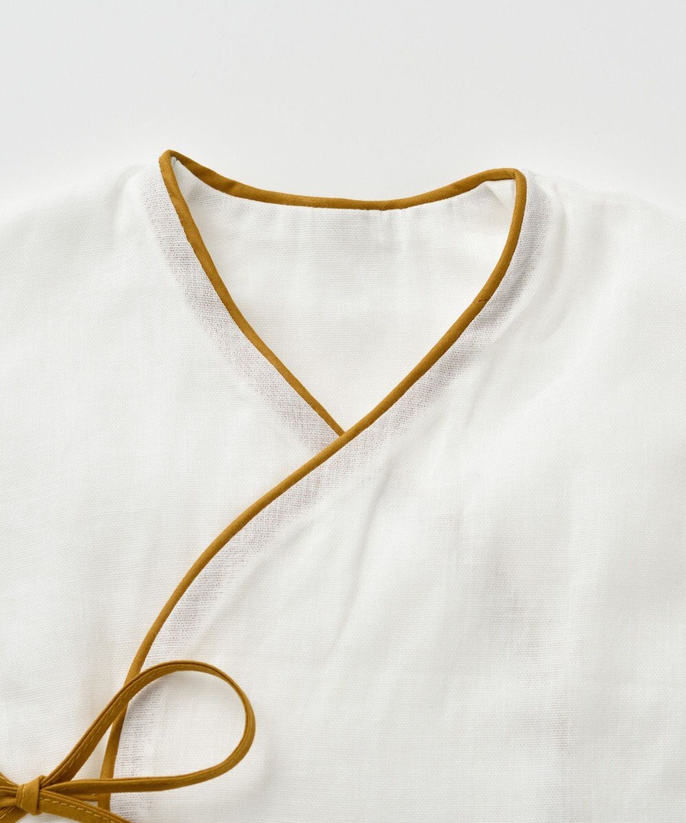 京和晒綿紗 【BABY】ベビーガーゼローブ　3重合わせ 