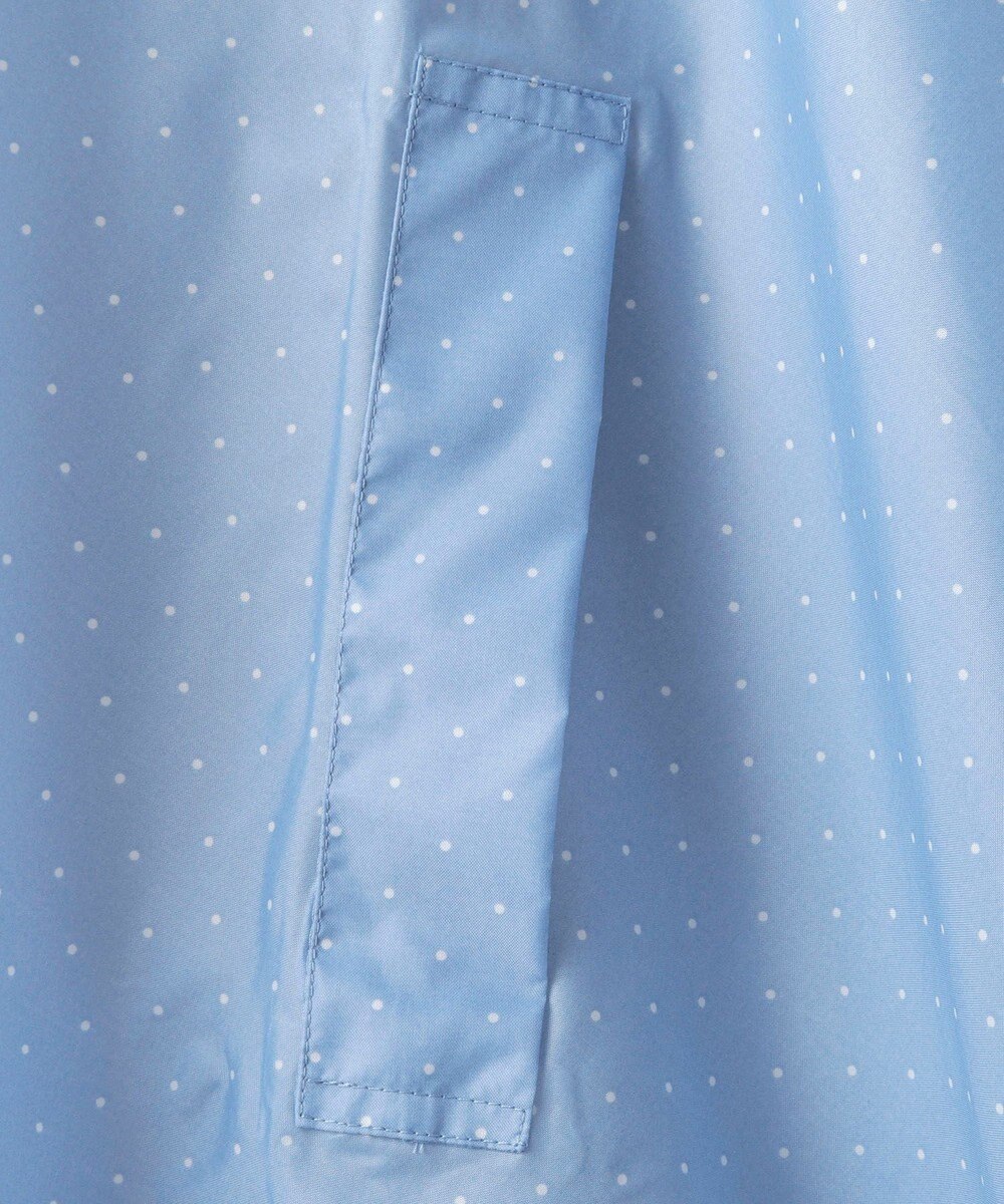 MOONBAT FLAT PURE サイクル レインポンチョ ドット 自転車 収納袋付き 