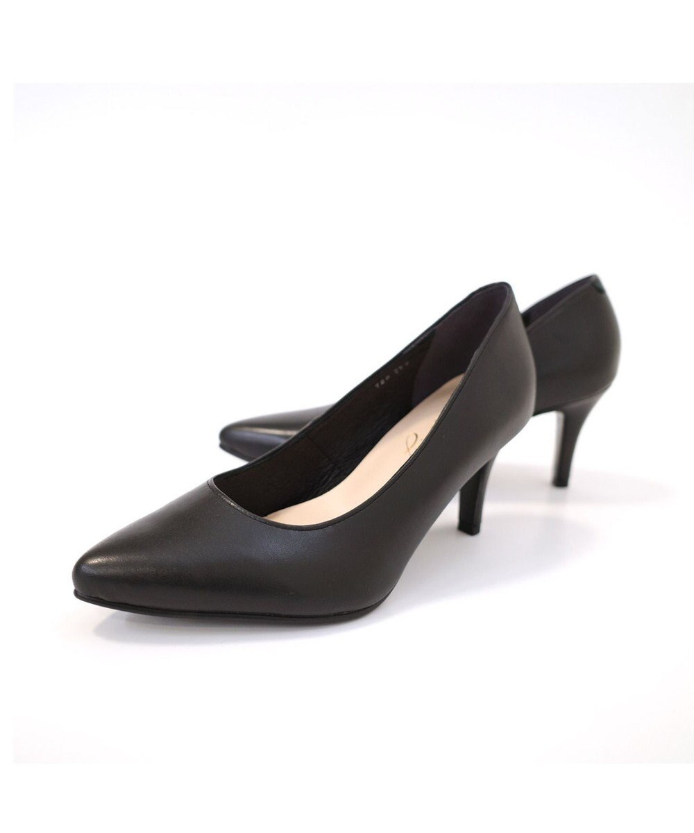 Pointer 日本製 ポインテッドトゥプレーンパンプス 